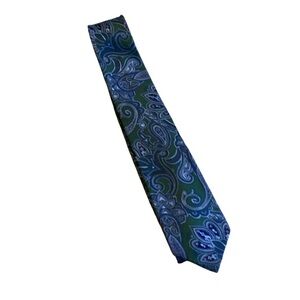 Tasso Elba 100% Silk Paisley Neck Tie